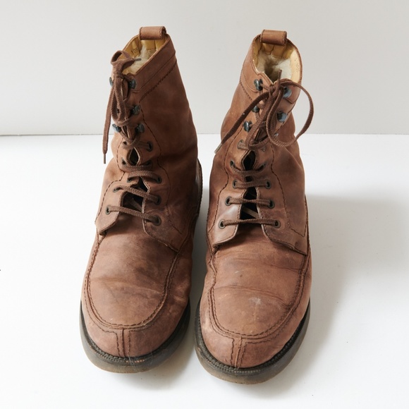 80s - SUSAN BENNIS - WARREN EDWARDS - Boots - Men\'s - 10 - BRN Leather